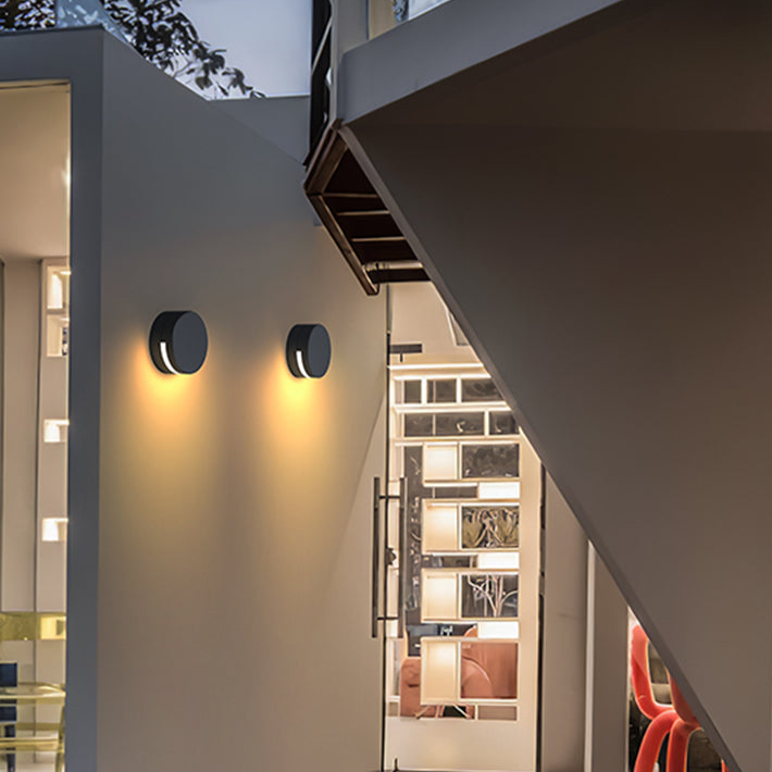 Ronde glazen buitenlamp – waterdicht wandarmatuur voor tuin en terras – AUREO GLOBE - Glamorix