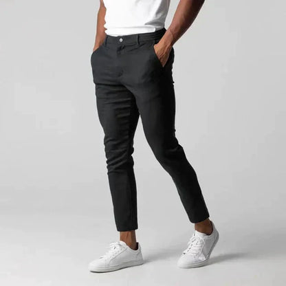 LUCAS - Slim-fit stretch chino voor heren