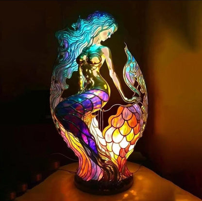 Gebrandschilderd glasraam met dierenmotief – NATURIA LIGHT - Glamorix