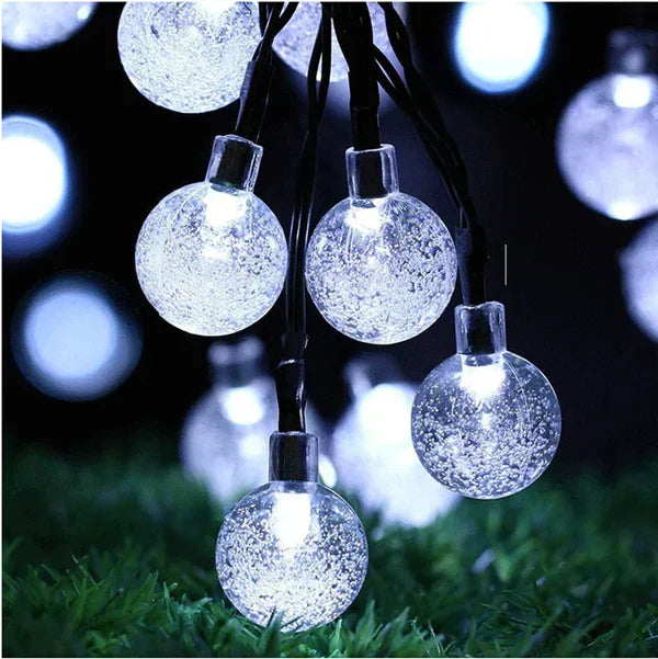 Solar LED lichtslinger voor buiten – AURORA SOLAR STRING - Glamorix