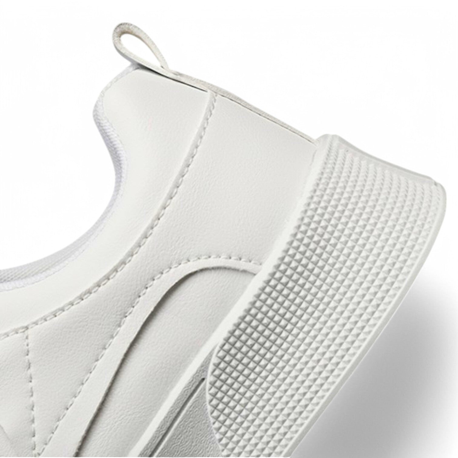 Moderne lage heren sneakers met dikke zool en minimalistisch design – VERTON EDGE - Glamorix