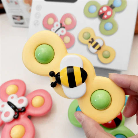 BLOOMSPIN - Sensorisch babybloemenspeeltje met draaifunctie