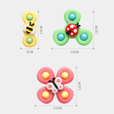 BLOOMSPIN - Sensorisch babybloemenspeeltje met draaifunctie