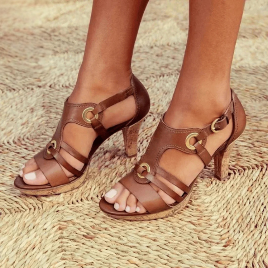 Comfortabele Hakken Sandalen voor Dames met Elegante Look – SELVÉA