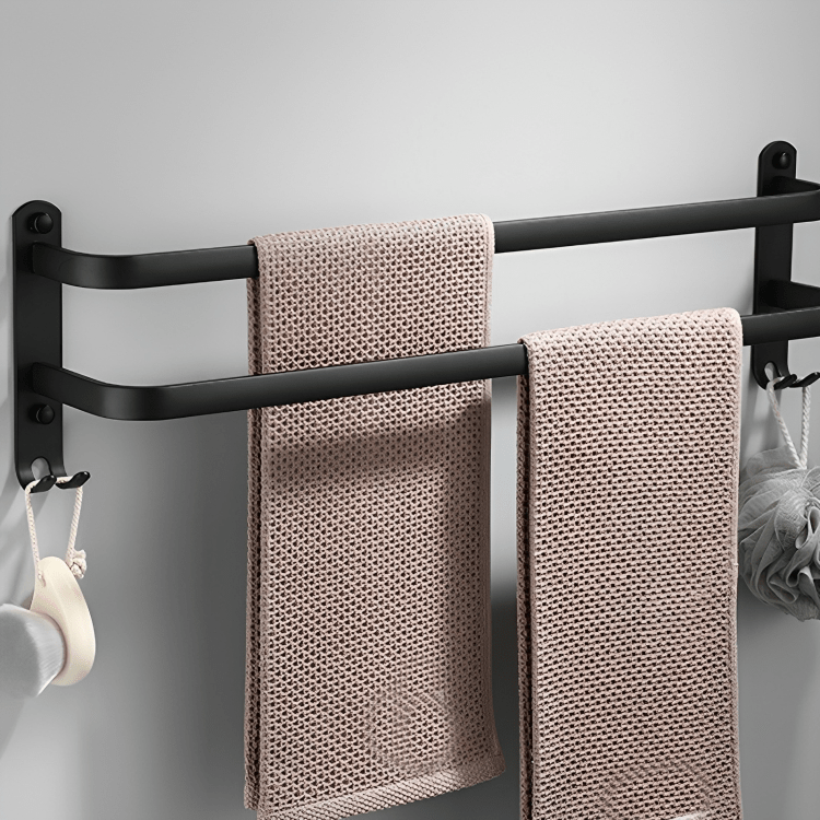 Ruimtebesparend wandrek voor de badkamer – AEROFIX SHELF - Glamorix