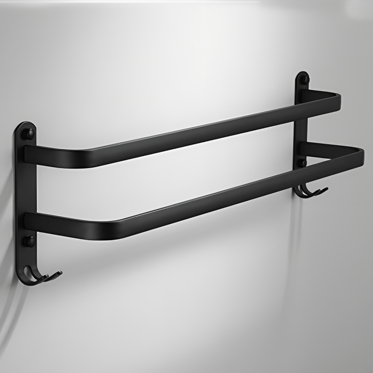 Ruimtebesparend wandrek voor de badkamer – AEROFIX SHELF - Glamorix