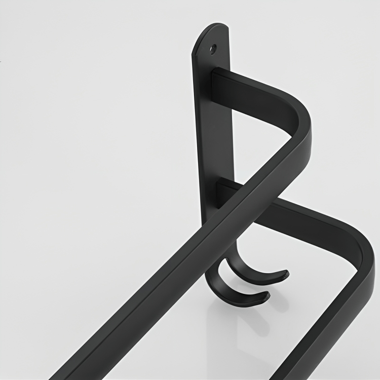 Ruimtebesparend wandrek voor de badkamer – AEROFIX SHELF - Glamorix