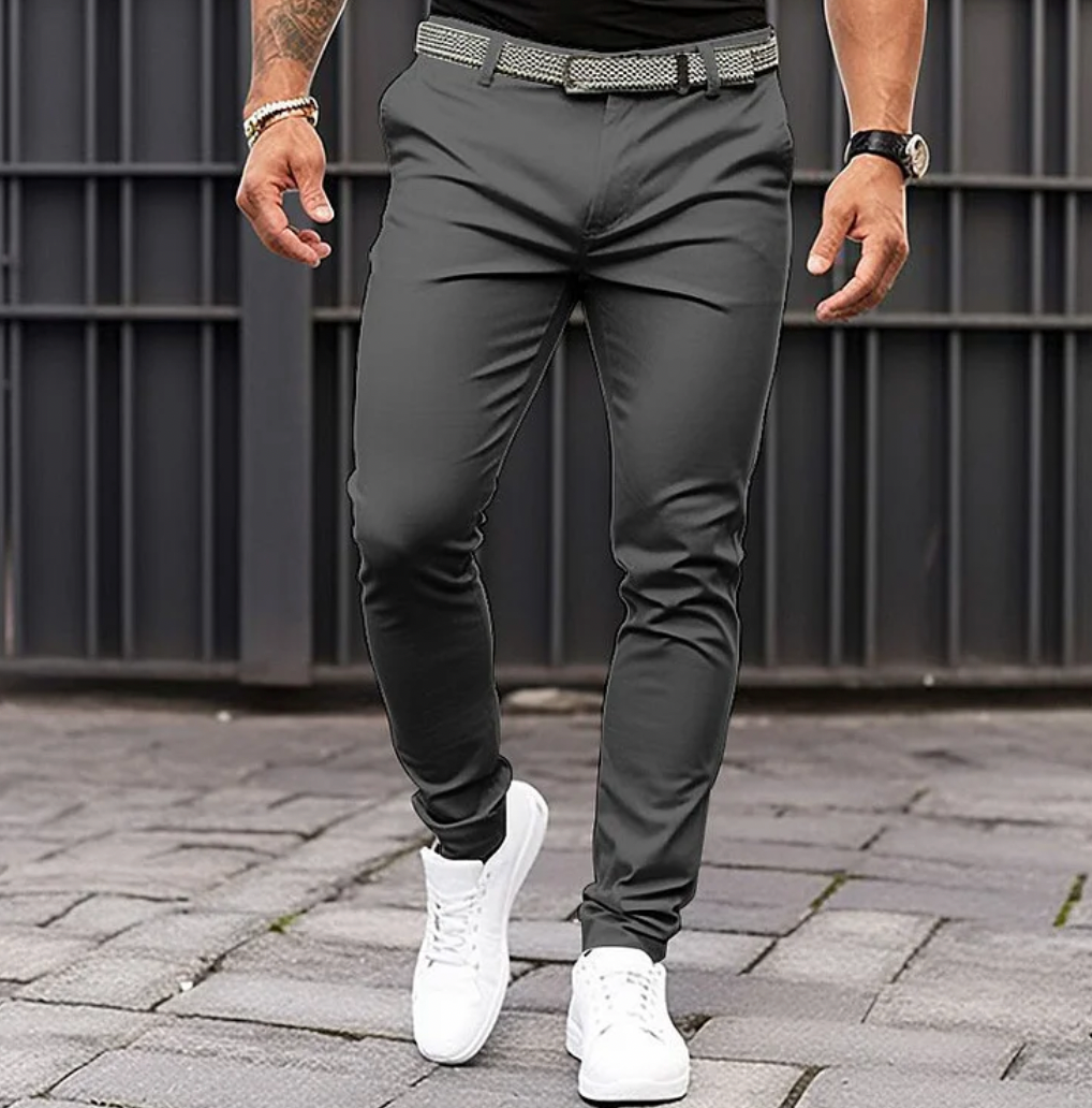 JULIAN - Slim-fit herenbroek met moderne stijl