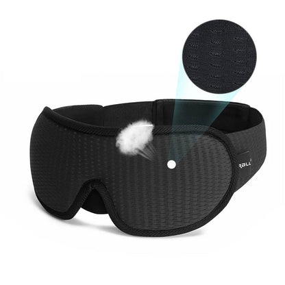 3D memory foam slaapmasker met ergonomische pasvorm – SOMNIA COMFORT - Glamorix