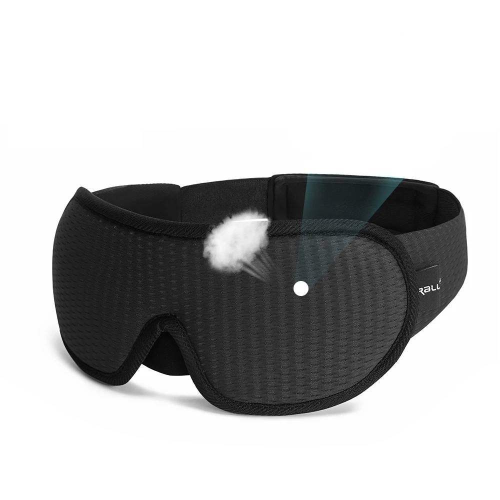 3D memory foam slaapmasker met ergonomische pasvorm – SOMNIA COMFORT - Glamorix