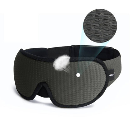 3D memory foam slaapmasker met ergonomische pasvorm – SOMNIA COMFORT - Glamorix
