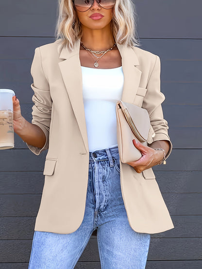 Lichtgewicht blazer met knoopsluiting voor heren – NOVAWEAR - Glamorix