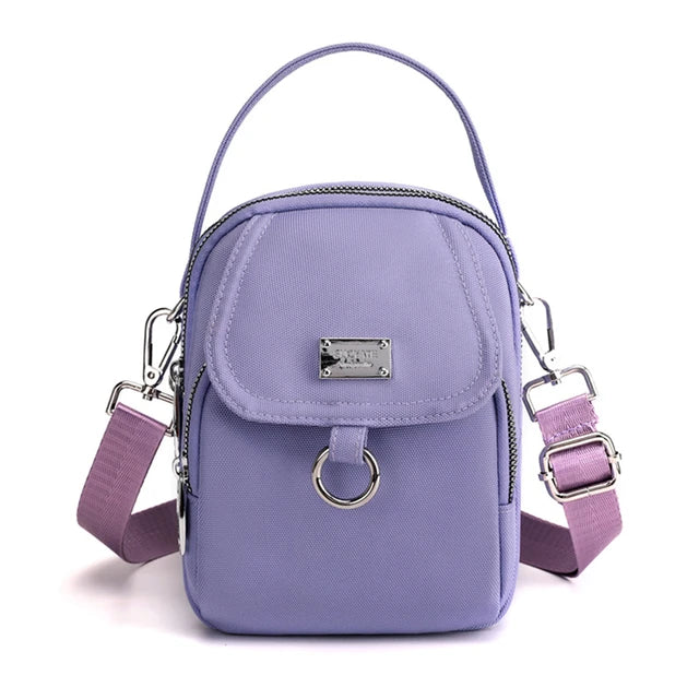 Lichtgewicht waterafstotende crossbody tas voor dames – Nuvessa GlideBag - Glamorix