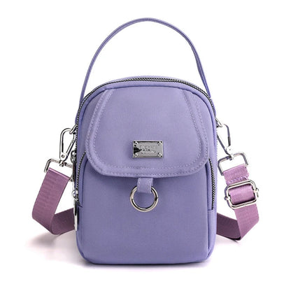 Lichtgewicht waterafstotende crossbody tas voor dames – Nuvessa GlideBag - Glamorix