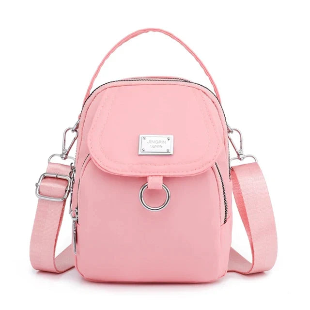 Lichtgewicht waterafstotende crossbody tas voor dames – Nuvessa GlideBag - Glamorix