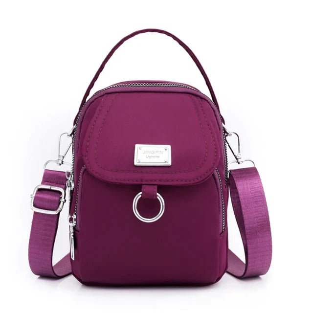 Lichtgewicht waterafstotende crossbody tas voor dames – Nuvessa GlideBag - Glamorix