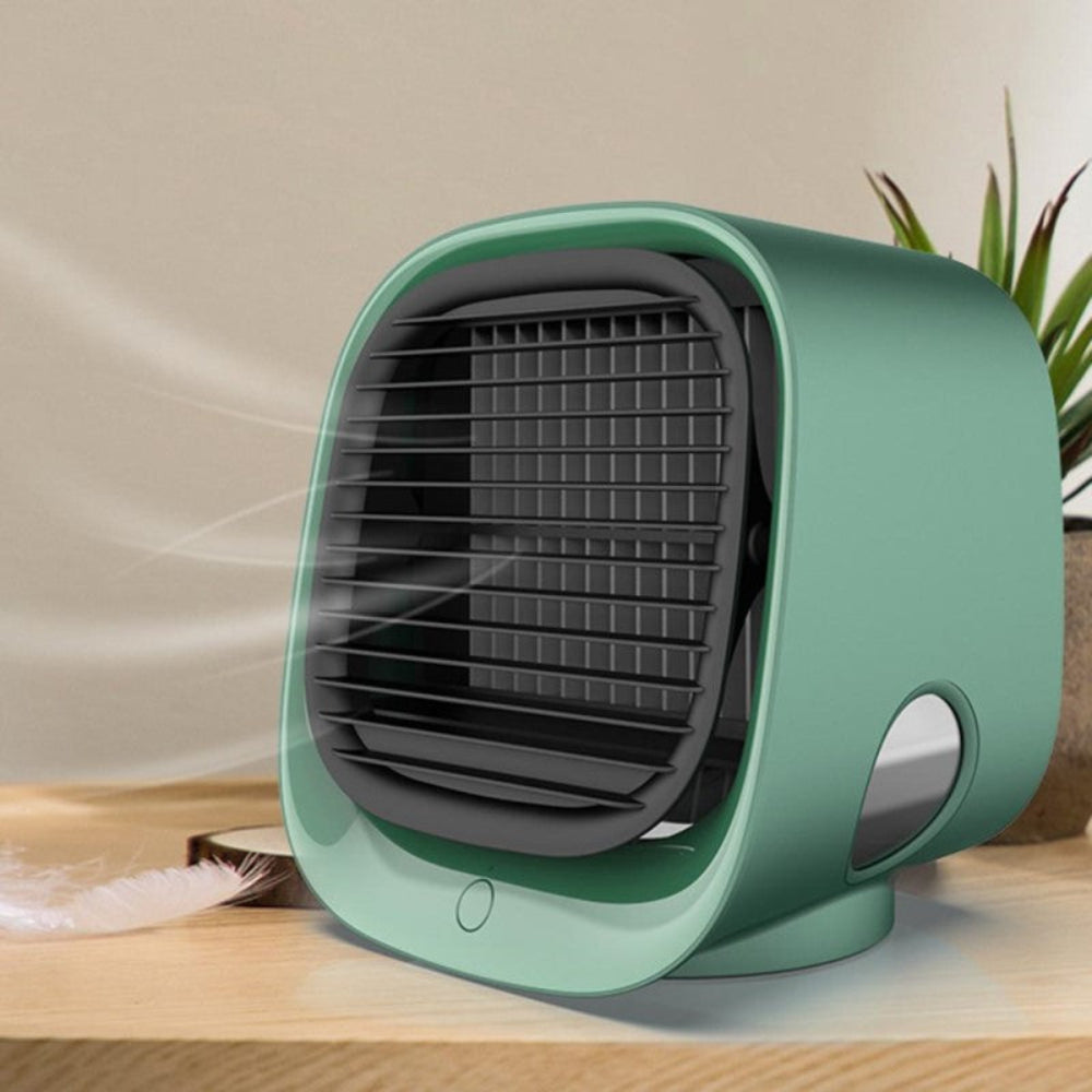 2-in-1 aircooler en luchtbevochtiger met 3 snelheden – ARCTIQ BREEZE - Glamorix