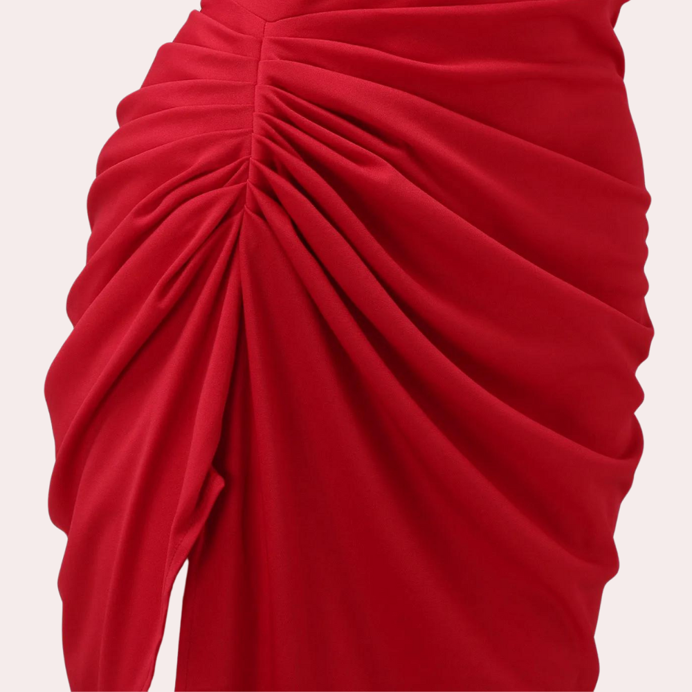 Elegante dames avondjurk met flatterende pasvorm – ELVÉRA - Glamorix