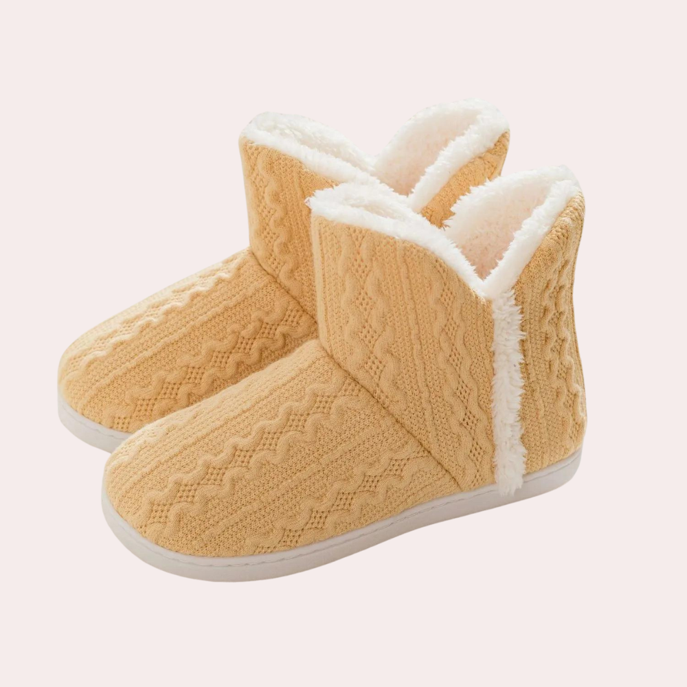 Warme damesschoenen met voering en antislip zool – VELENA WinterStep - Glamorix