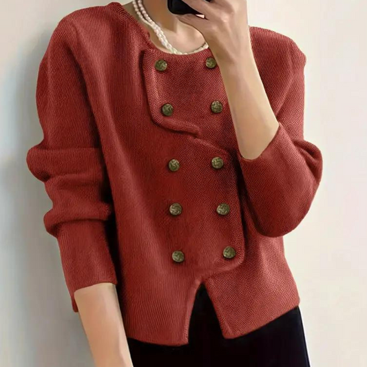 Stijlvol damesvest met unieke details – CORA