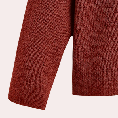 Elegant damesvest met verfijnde pasvorm en open design – SERÉNA - Glamorix