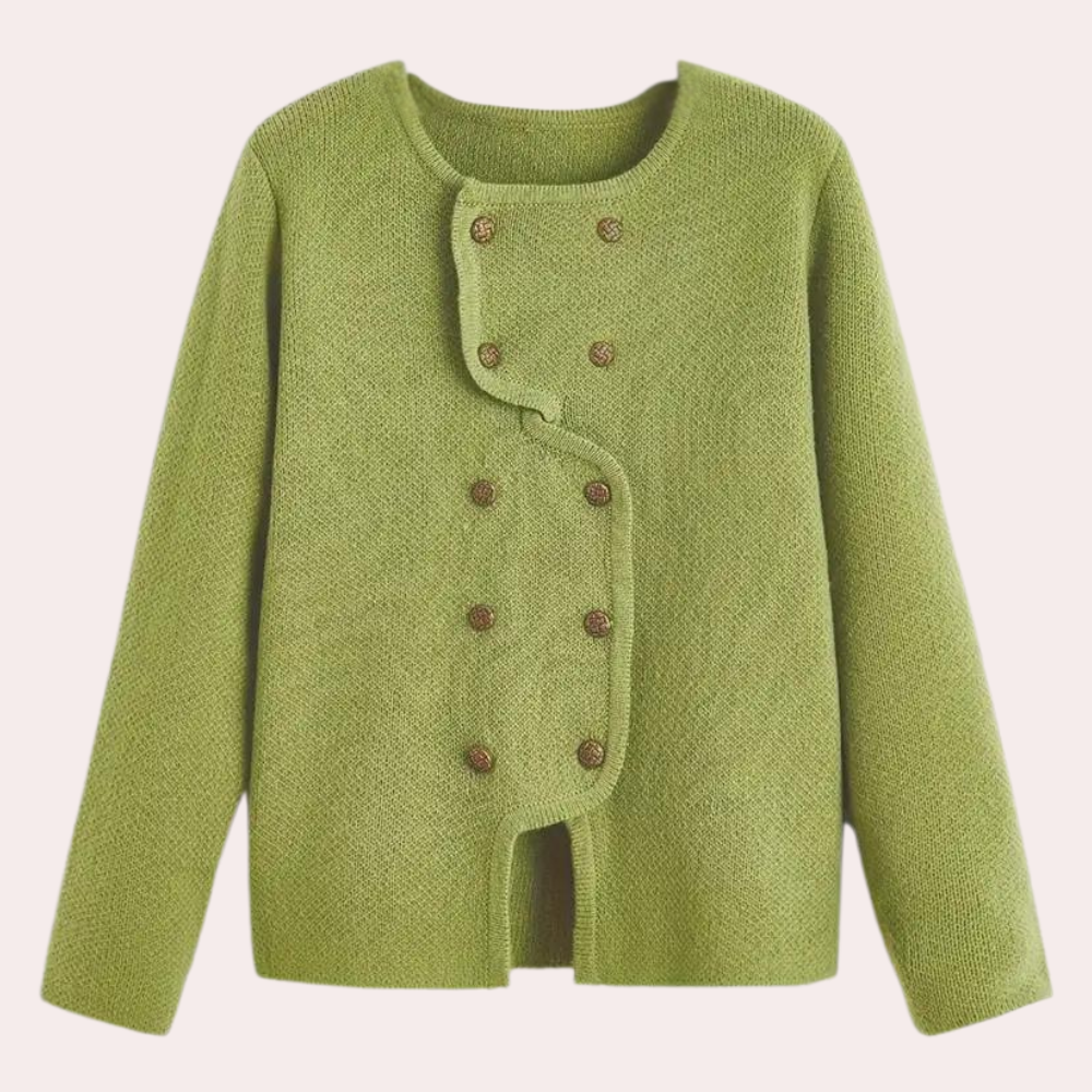 Stijlvol damesvest met unieke details – CORA