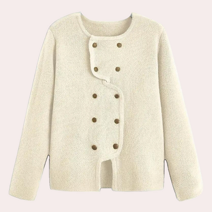 Stijlvol damesvest met unieke details – CORA