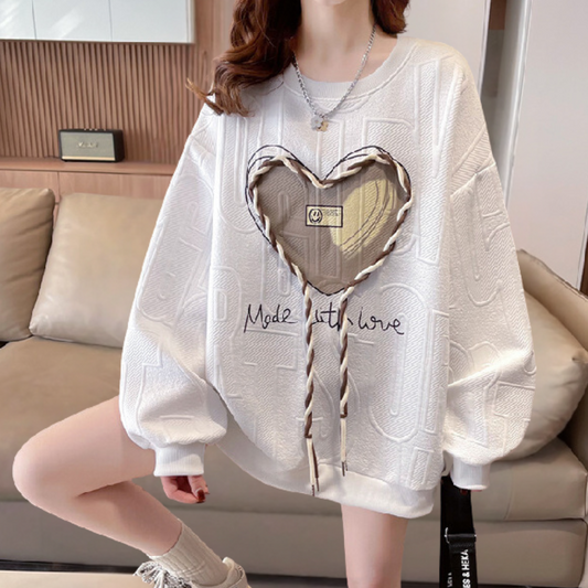 Trendy damestrui met textuur en comfortabele pasvorm – MERÉLIA - Glamorix