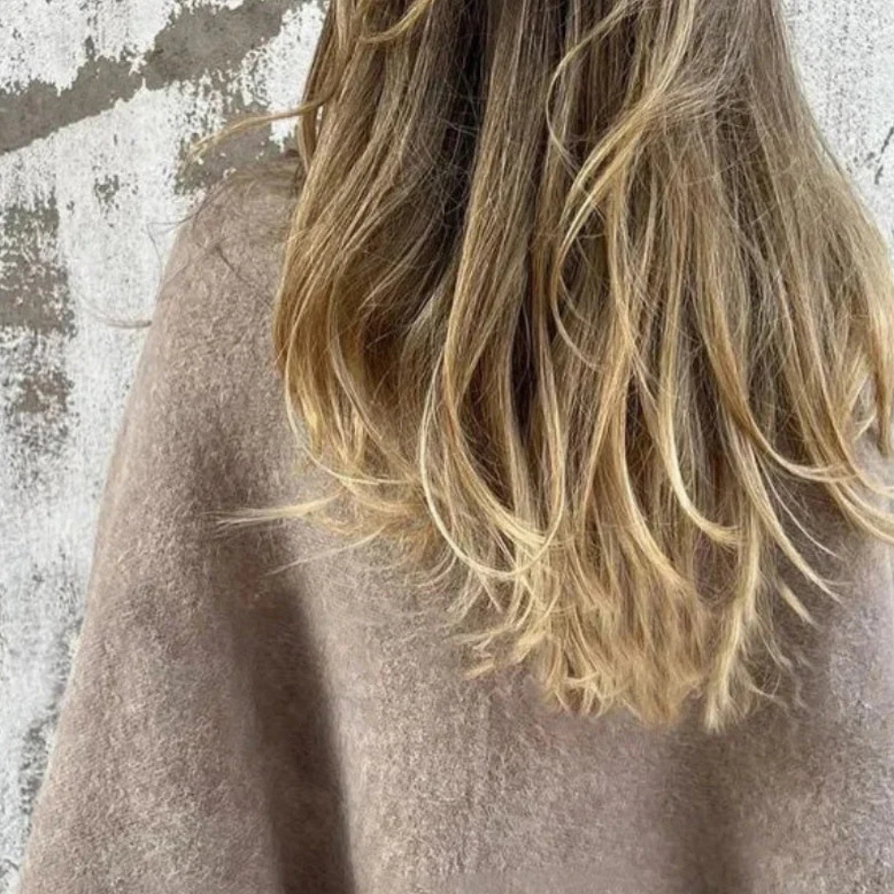 Oversized damesvest met zachte knit en comfortabele pasvorm – AYELIN - Glamorix