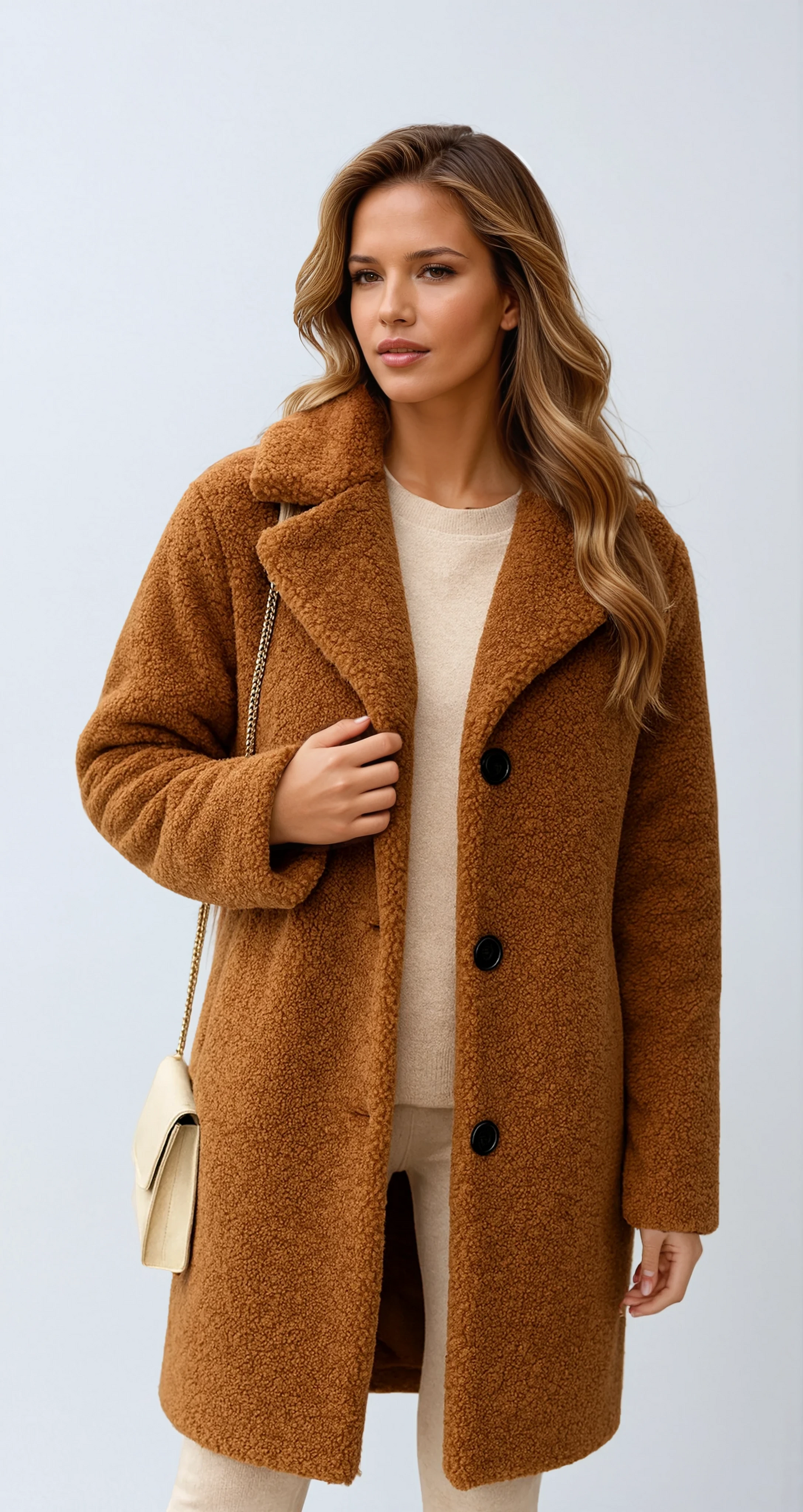 Teddy Jas Dames | Lang & Knopen - Glamorix