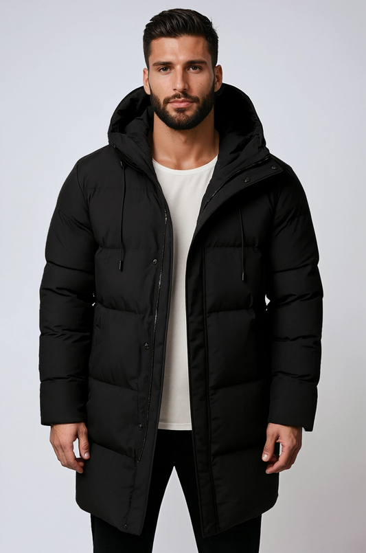 Winterjas Heren | Lang & Capuchon - Glamorix