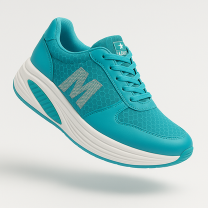 Schokabsorberende dames sneakers met extra steun – AeroLift Motion - Glamorix