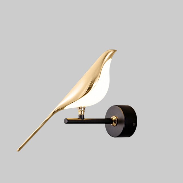 Moderne LED wandlamp in vogelvorm voor sfeervolle accenten – LUMAVI BirdLight - Glamorix
