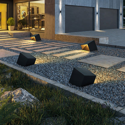 Solar LED kubuslamp voor tuin en terras – CUBO SOLAR - Glamorix