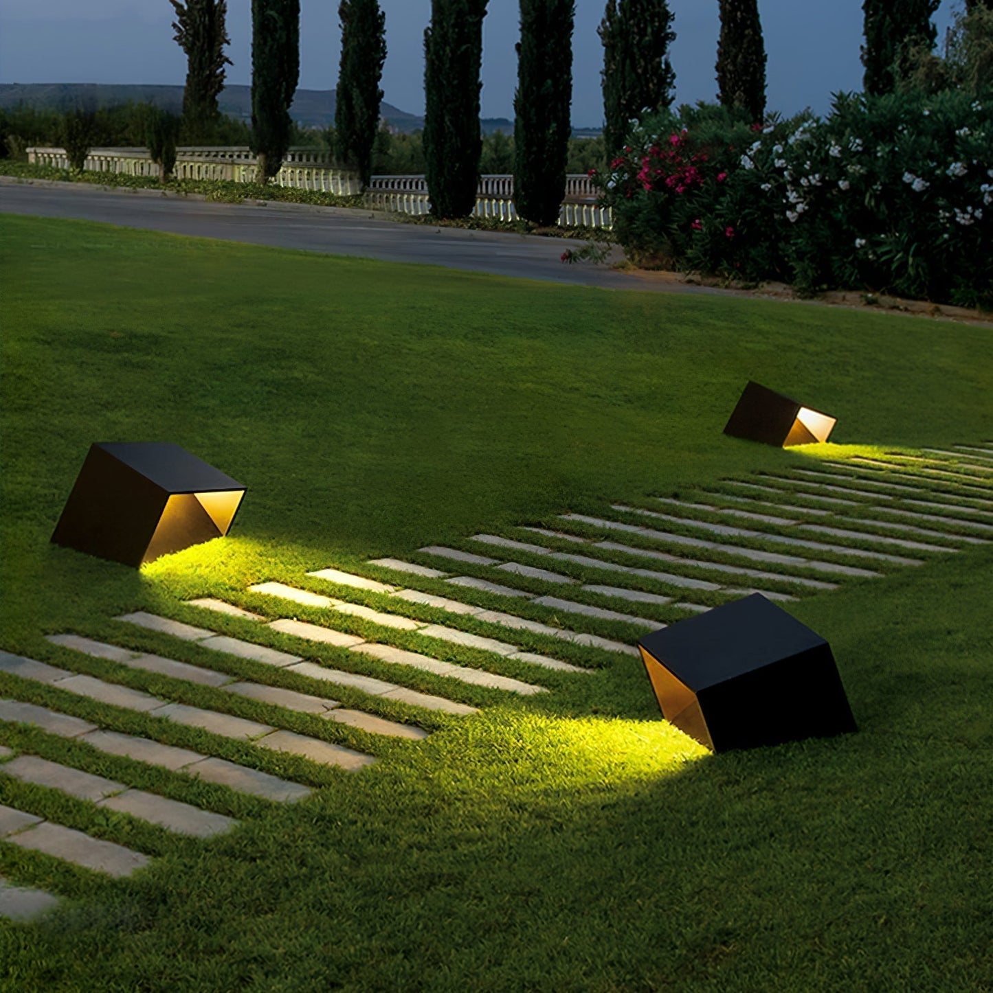 Solar LED kubuslamp voor tuin en terras – CUBO SOLAR - Glamorix