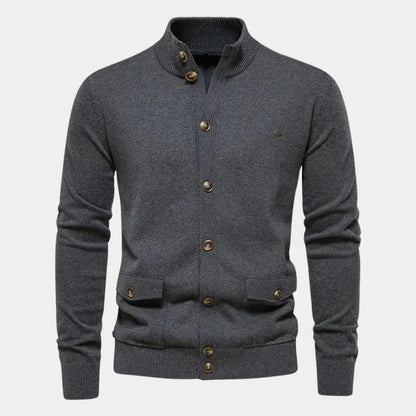 SEAN – Herenvest met knoopsluiting en praktische zakken