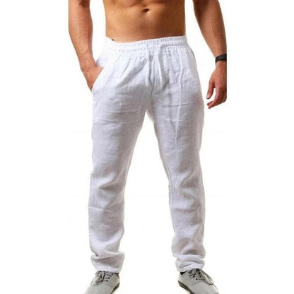 EZRA - Comfortabele linnen broek voor heren