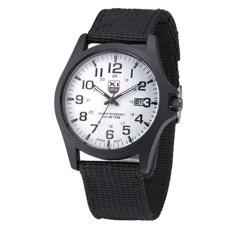 Robuust herenhorloge met lichtgevende wijzerplaat en militair design – DRAKEFORCE - Glamorix