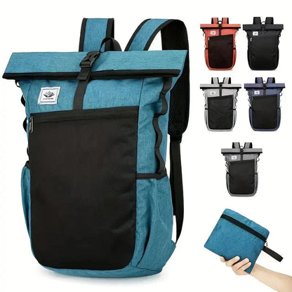 Opvouwbare lichtgewicht rugzak voor sport en reizen – Flexora GoLite - Glamorix