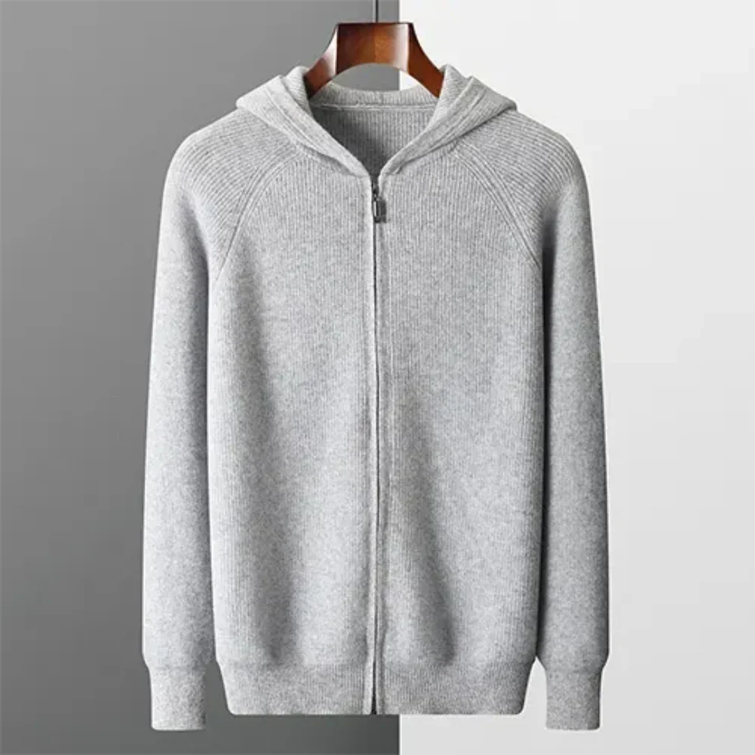 ZIPHOOD - Comfortabele Kapuzenpullover met Rits voor Heren