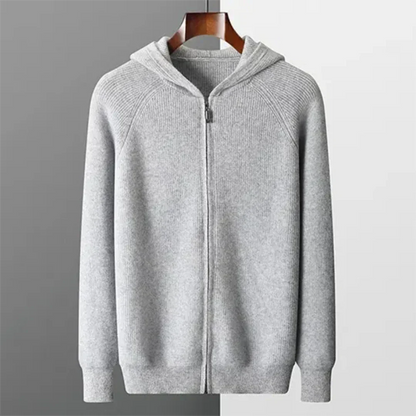 ZIPHOOD - Comfortabele Kapuzenpullover met Rits voor Heren