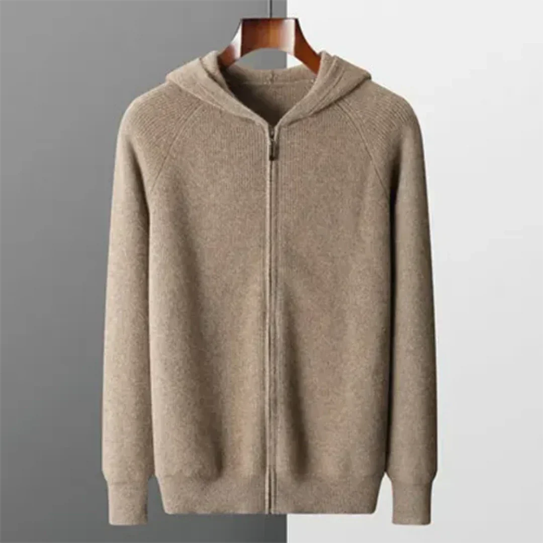 ZIPHOOD - Comfortabele Kapuzenpullover met Rits voor Heren