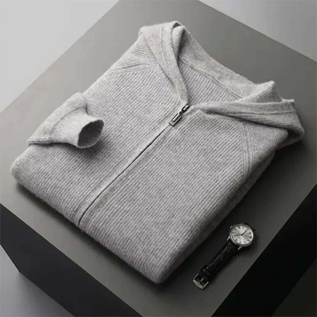 ZIPHOOD - Comfortabele Kapuzenpullover met Rits voor Heren