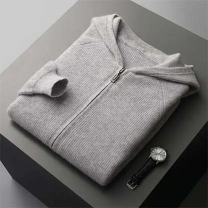 ZIPHOOD - Comfortabele Kapuzenpullover met Rits voor Heren