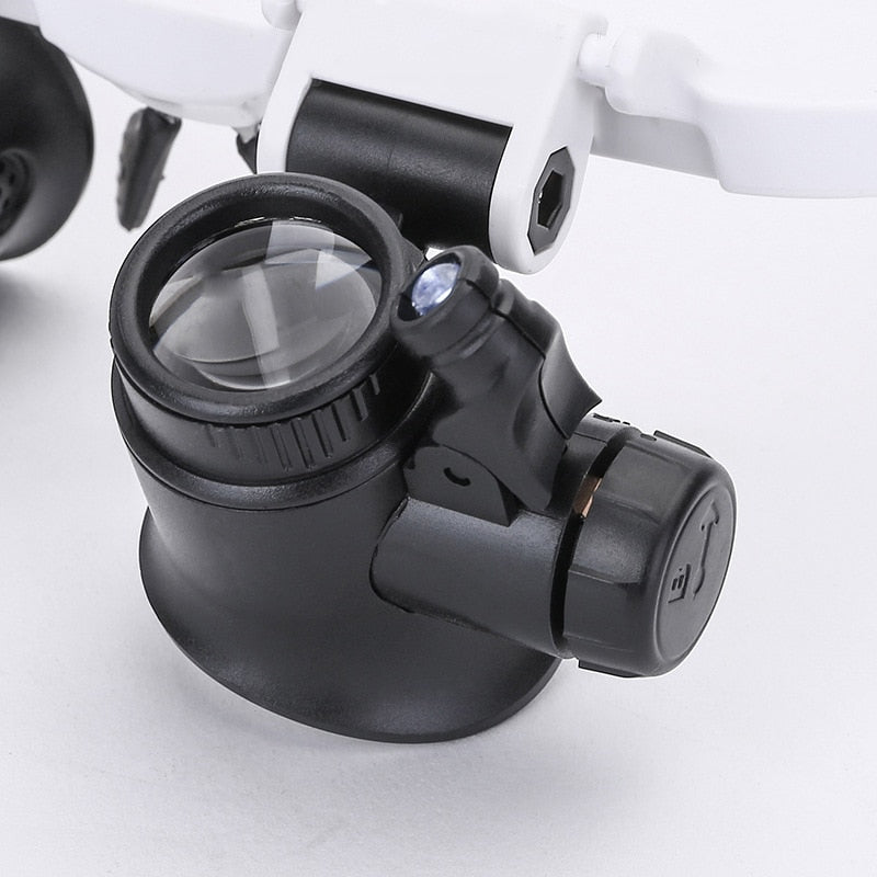 Verlichte loep met precisieglas en ergonomisch design – LUMIVIEW PRO - Glamorix