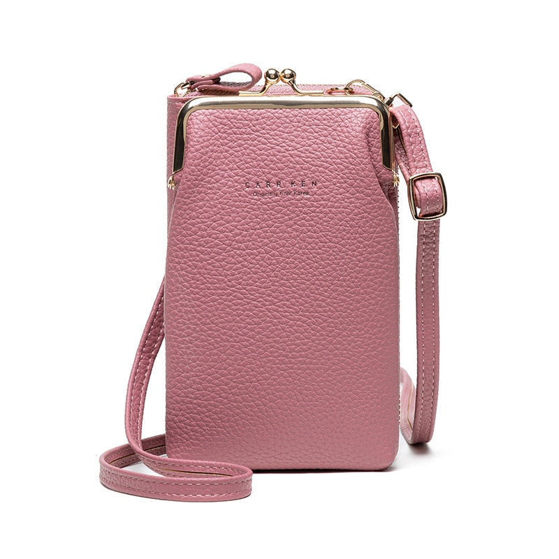 Compact en stijlvol telefoontasje voor dames – Livora PocketEase - Glamorix