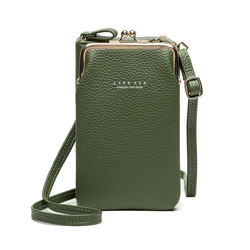 Compact en stijlvol telefoontasje voor dames – Livora PocketEase - Glamorix