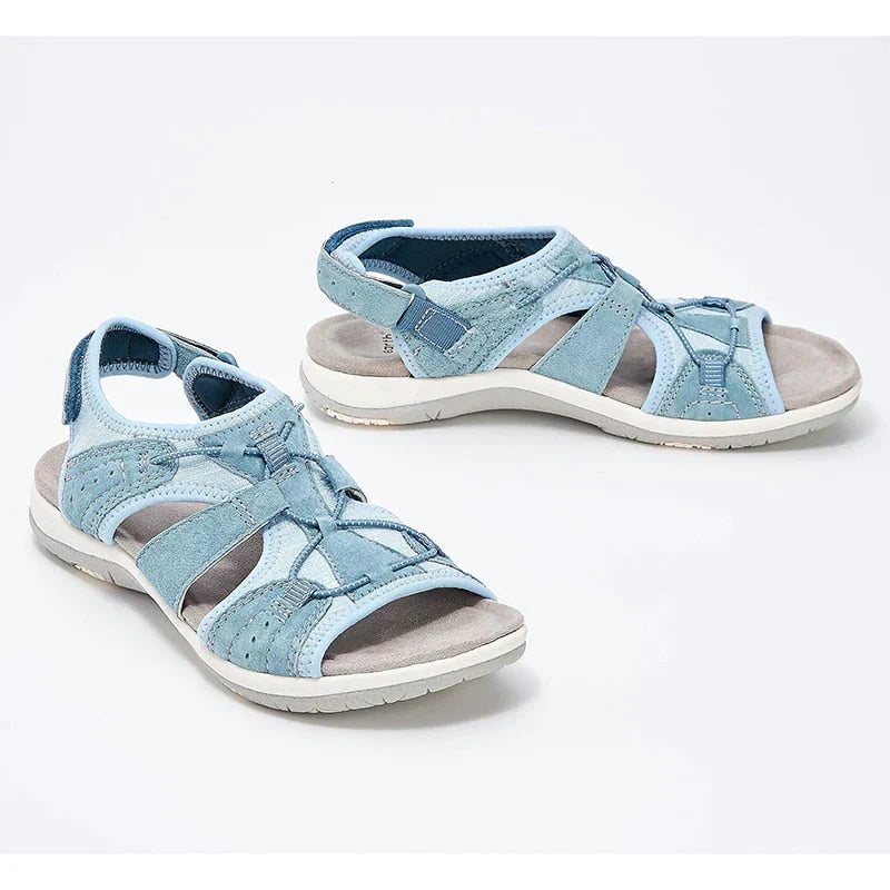 Super zachte dames sandalen met ergonomisch voetbed – Nuvana CloudStep - Glamorix