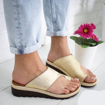 Zomerse schokdempende sandalen voor dames – Soliva BreezeStep - Glamorix