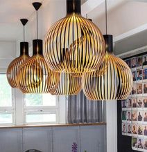 WOODLUST - Handgemaakte Houten Hanglamp voor Tijdloze Elegantie